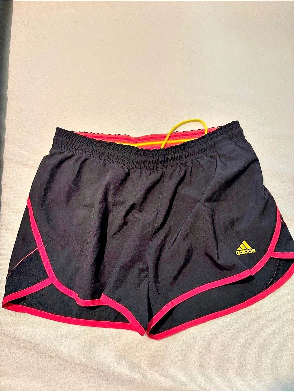 adidas Women’s Athletic Shorts Black & Pink